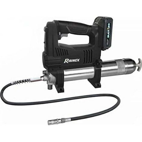 Pompe à Graisse R-BAT20 20V - Avec Batterie 2A et Chargeur - Pratique et Efficace - D-Work