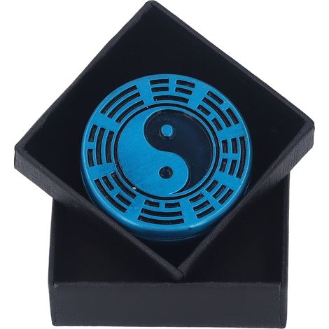 Sensorisches Anti-Stress-Spielzeug aus Metall für Erwachsene – Tragbares blaues Fidget-Toy, ideal bei ADHS und Autismus (1/5)