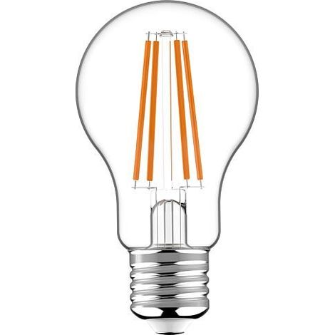 Ampoule LED à filament forme d´ampoule à incandescence A60 E27 7W 806lm 2700K claire 330°