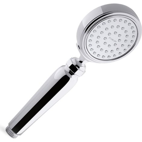 Kohler Artifacts Traditional Shower Head Polished Chrome Single Mode Function