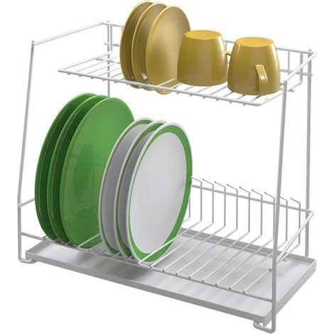 escurridor de platos de 2 niveles Lagon - Metaltex (1/3)