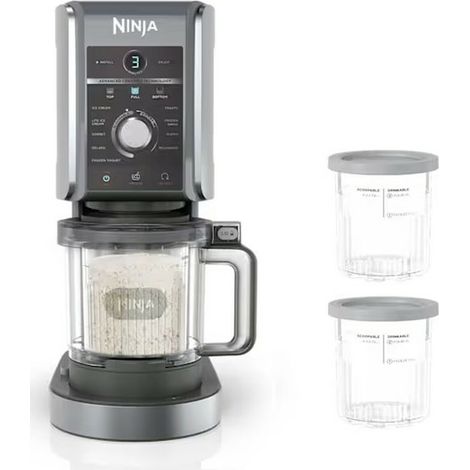 Ninja NC502EU macchina per gelato 0,709 L 800 W Nero, Argento