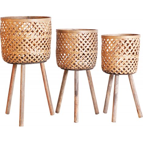 Jardinière (lot de 3) - Naturel