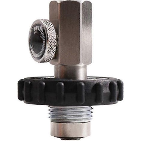 Adaptateur de charge pour station de remplissage de détendeur de plongée sous-marine DIN G5/8-14 vers 1/4NPT femelle WHBYV (1/4)