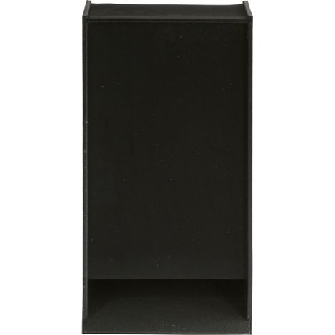 Integrated Eco Cavity Bat Box - Recycled LDPE Plastic/Wood - L10.5 x W21.5 x H44 cm - Black