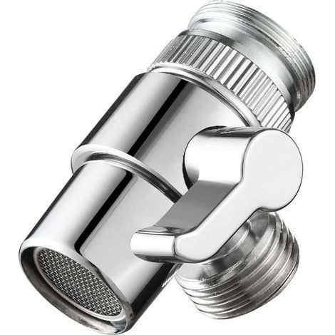 Stainless steel diverter for kitchen sink faucet or bathroom sink faucet. Faucet replacement part. (1/5)