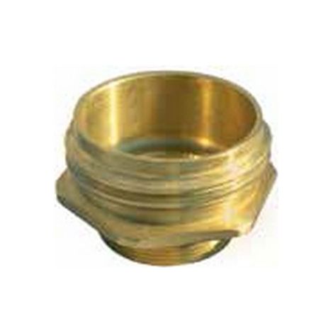 RIDUZIONE IN OTTONE FISSA M UNI 810 - M GAS ISO 228 Misura: 1&rdquo 1/4 M DN 45M