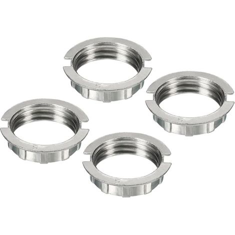 G9 Anneau Adaptateur Abat Jour Réducteur Lumière Douille Lampe M20 Support Zinc Alliage pour Luminaires, Blanc, Paquet de 4 (1/5)
