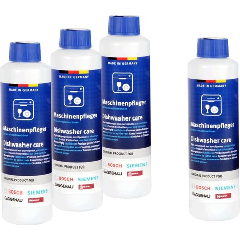 Bosch - prodotto per la cura 4x cura della macchina per lavastoviglie. Rimuove grasso e calcare - 00311998 -