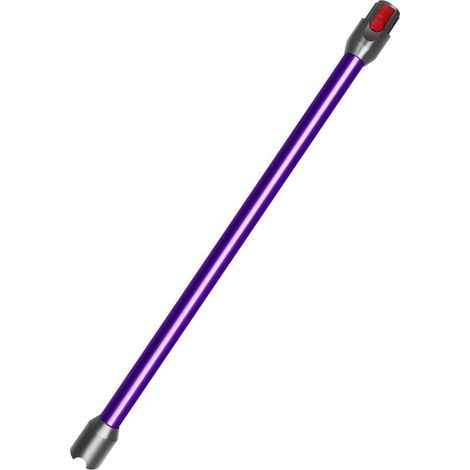 Tube Extension - 1 Pièce - Aluminium - 74cm - Connexion Rapide - Pour Dyson V10 V12 Slim - Violet (1/5)
