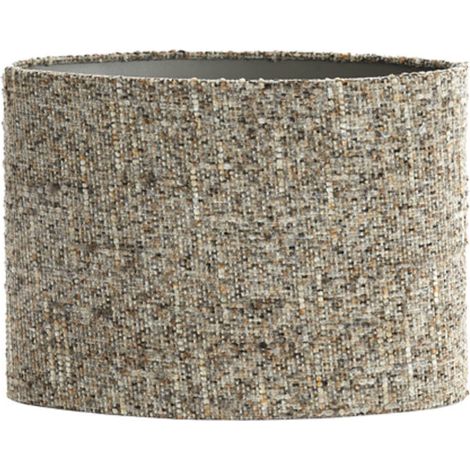 Light & Living - lampenschirm - Osire - grau - textil - E27 -