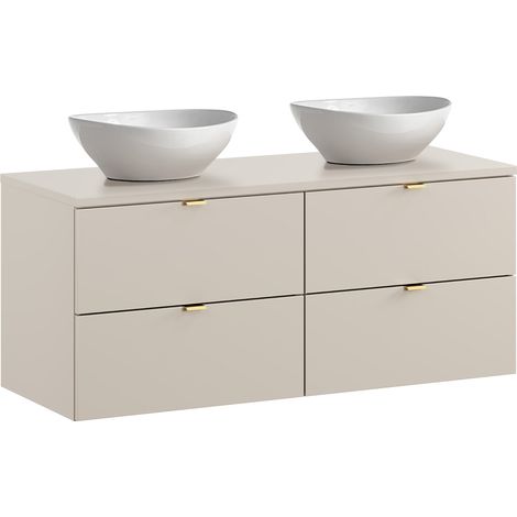 Mueble doble lavabo 120cm Azel Cachemira