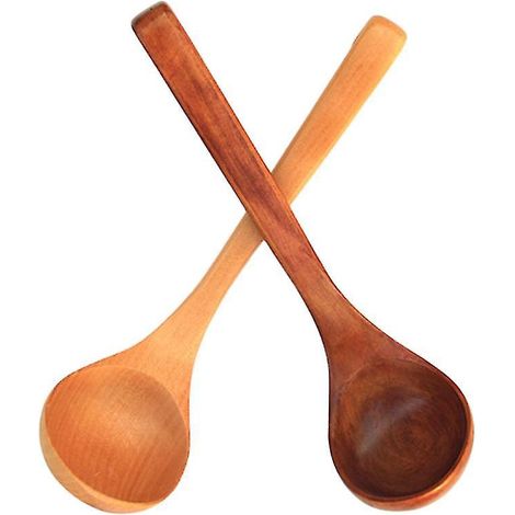 Lot de 2 louches en bois (1/3)