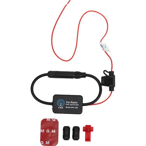 Amplificateur de signal d'antenne radio FM pour autoradio 25-30 dB, récepteur multimédia stéréo (1/5)