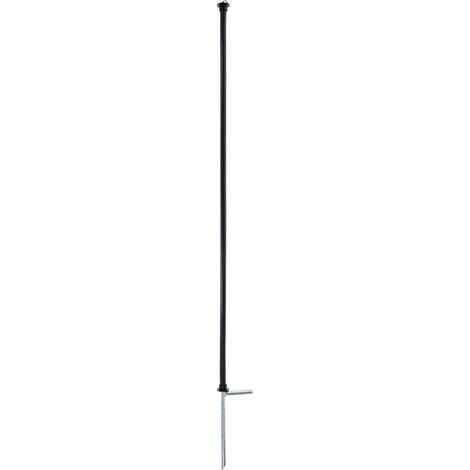 Unterstützungspfahl für Weide- netze, 145cm, Ø14mm,verzinkt (1/5)