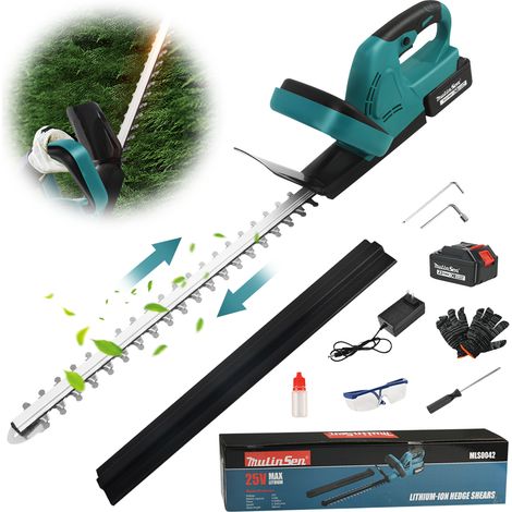 Taille-Haie sans Fil SK5 21V Moteur brushless Lame 53 cm Couleur Bleu 600W