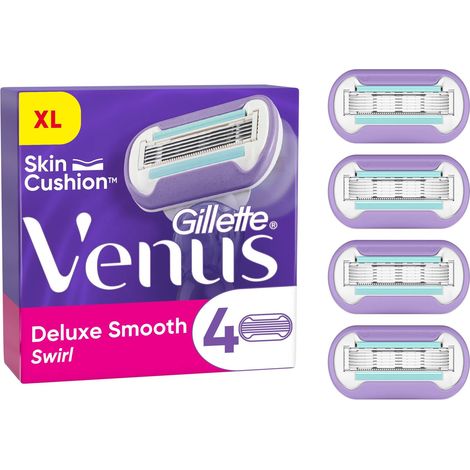 Gillette Venus Deluxe Smooth Swirl  Systemklingen 4er