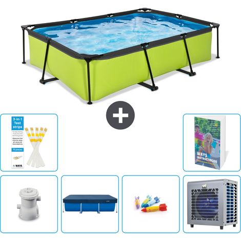 Exit Pool Rechteckig - 300x200x65 cm - 7-teilig  S338 (1/5)