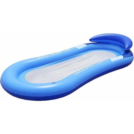 Hamac gonflable aquatique pour piscine et plage, filet de détente flottant pour adultes et enfants (1/4)