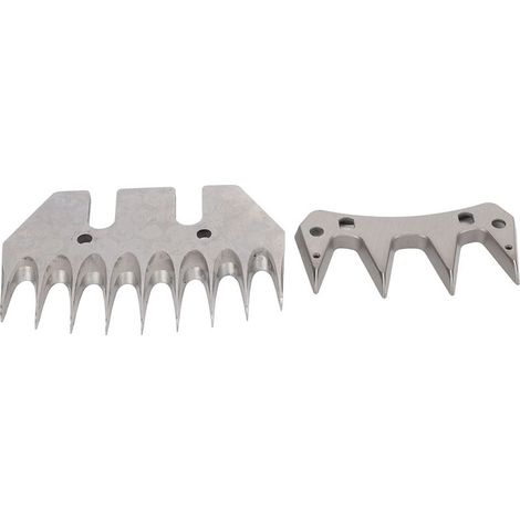 Lames Rechange Cisailles Moutons – Acier Inox Professionnel Conception Précise Économe Énergie 9 Dents Droites (1/5)