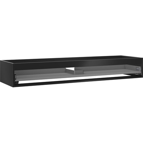 Mexen Box-A cuerpo de gabinete de baño 160 cm, 1 cajón, negro mate - 91AX0-1600-235-1-71 (1/4)