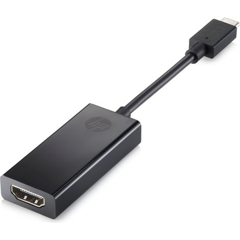 HP USB-C TV monitor Adapter noir HDMI 2.0