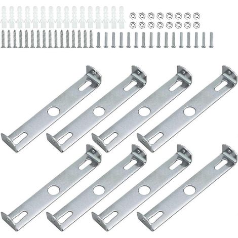 Support de fixation pour plafonnier, tige de fixation pour plafonnier, avec vis d'expansion, convient pour chambre, salle de bain, magasin de vêtements (1/5)
