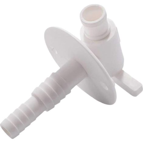 Vanne de vidange facile à installer dans un camping-car, conçue pour fonctionner avec des tuyaux en vinyle de 1/2 pouce ou 3/4 de pouce pour les réservoirs d'eau douce. (1/5)