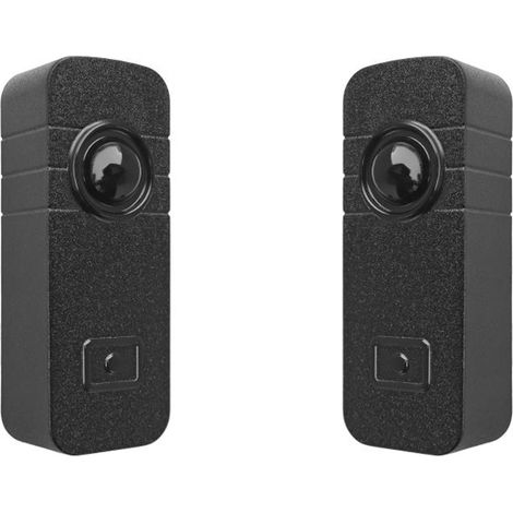 NOLOGO ZOOM-Z5E Coppia Di Fotocellula Cancelli Porte Miniaturizzata Mini Piccola