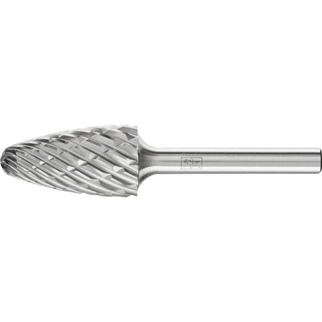 PFERD TOOLS Hartmetall Hochleistungsfrässtift STEEL Rundbogen RBF Ø 16x30mm Schaft-Ø 6 mm für Stahl (1/5)