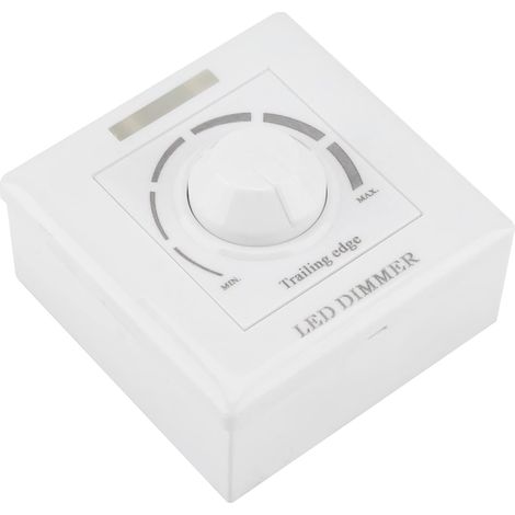 YWBL-WH Variateur de Lumière LED avec Télécommande IR, Variateur de luminosité Réglable 200 W pour éclairage de Divertissement Commercial à Domicile (220V) (1/5)
