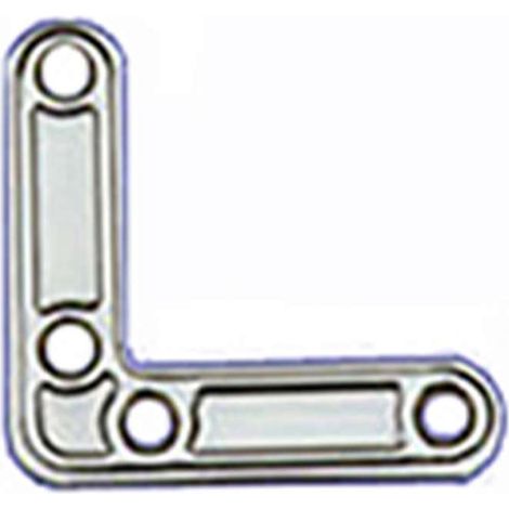 Angoli Di Rinforzo Inox 50 X 50 X 15 Mm. - 4 Pz.