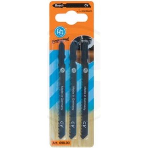 POGGI 699.00 3 LAME P/SEGHETTO BOSCH DENTI FINI