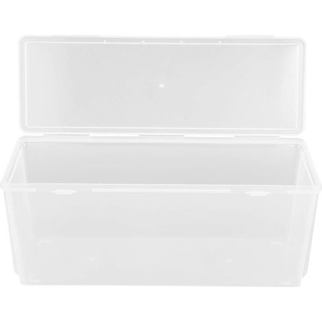 Boîte à pain grillé, récipient de conservation du pain, bac à légumes pratique pour les aliments-30X12.6cm (1/4)
