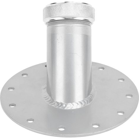 Fuel Tank Neck, Steel Base, Silver Cap (1/5)