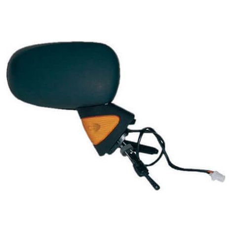 Rétroviseur manuel droit noir avec sonde Renault Modus 2004-2008