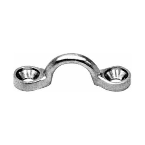 Pontet forgé poli inox A4 (1/2)
