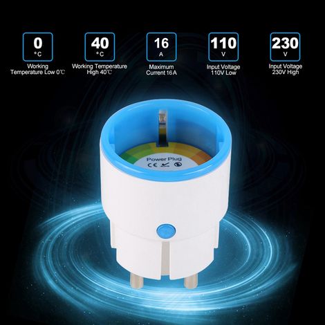 Prise connectée NEO COOLCAM NASWR01ZE Zwave compatible avec l'alarme Smartthings Vera Zipato Iris Wink (868,4 MHz) (1/5)