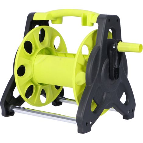 Support Pour Tuyau D'Arrosage - Support Rétractable Pour Tuyau Jusqu'à 40 M - Structure Triangulaire Stable - Pour Jardin Extérieur - 1 Pièce (1/5)