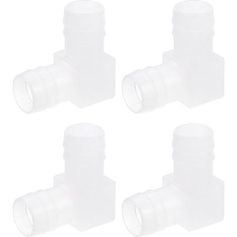 90 Degree Elbow Pipe Fitting 11/16"(18mm) 4 Pieces (1/5)