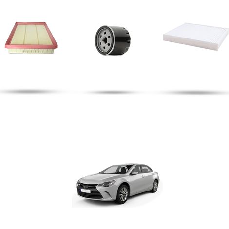Kit tagliando 3 filtri compatibile con Toyota Camry VIII 2.5 152kw  dal 2017 (1/5)