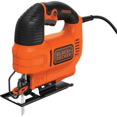 BLACK+DECKER Scie Sauteuse Pendulaire Filaire 520W KS701E-QS Vitesse Variable a la Gâchette (1/5)