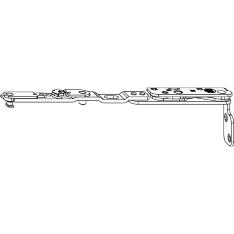 MACO Drehbandarm POWER Holz FT24 13V FFB 255-1400 Tricoat-Evo links (236309)