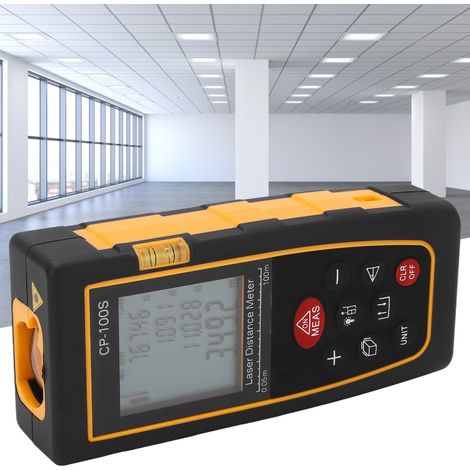 Télémètre infrarouge CP-100S, instrument de mesure électronique laser, instrument de mesure de distance numérique, règle électronique, instrument de mesure de distance pour le bâtiment et la décoratio (1/5)