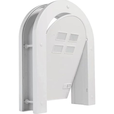 Porte intérieure pour chat – Verrouillable pour chiens et chats jusqu'à 150 cm – Installation facile – Matériau ABS résistant à la chaleur (1/5)