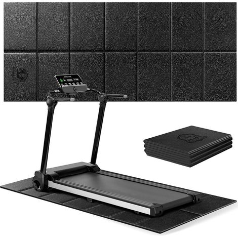 Tapis de Protection -152x76/183x92/213x92x0.6cm,Antidérapant  Pour Appareils de Fitness,Tapis de Course,Vélos Stationnaires,Elliptiques,Bancs de Musculation,Appareils de Gymnastique (1/5)