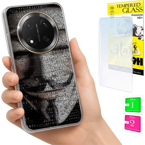 Funda para Honor Magic7 Lite con cubierta fotográfica y tapa trasera + cristal 9H (1/5)