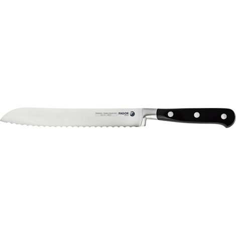 FAGOR Couper Couteau de Cuisine Professional à Pain 20 cm Lame en Acier Inoxydable (1/4)