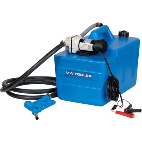 Mw Tools – Cuve réservoir AdBlue PE 50L avec pompe 12V – Résistant aux chocs – Pour transport et stockage – SKU TAD5012 (1/5)