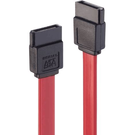 Cable SATA 0.50 M Rojo (1/3)